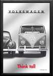 18014 Spiegelbild VW Think Tall (20x30cm) Nitsche