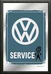 18024 Spiegelbild VW Service (20x30cm) Nitsche