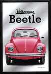 18026 Spiegelbild VW Beetle rot (20x30cm) Nitsche