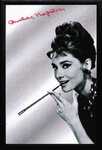18543 Spiegelbild Hepburn Zigarette (20x30cm) Nitsche