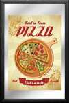 18343 Spiegelbild Italien Food Pizza (20x30cm) Nitsche