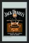18410 Spiegelbild Jack Daniels Tropfen (20x30cm) Nitsche