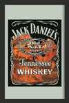 18417 Spiegelbild Jack Daniels Flasche oben (20x30cm) Nitsche
