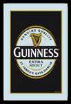 18572 Spiegelbild Guinness Label (20x30cm) Nitsche